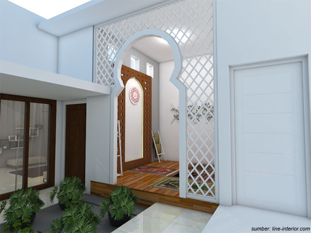 7 Desain Mushola  untuk Rumah  Minimalis  Modern